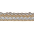 Sea-Dog Sea-Dog 302106600G/W Double Braided Nylon Rope Spool - 1/4" x 600', Gold/White 302106600G/W